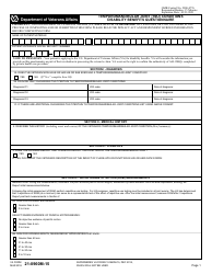 VA Form 21-0960M-15 Temporomandibular Joint (Tmj) Conditions Disability Benefits Questionnaire