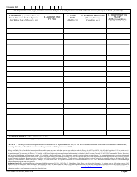 VA Form 21P-8416B Report of Medical, Legal, and Other Expenses Incident to Recovery for Injury or Death, Page 2