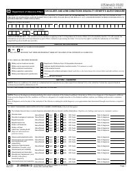VA Form 21-0960M-12 Shoulder and Arm Conditions Disability Benefits Questionnaire