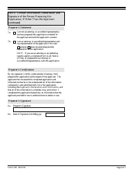 USCIS Form I-765 Application for Employment Authorization, Page 6