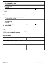 Form UJPERS-1-1.1 Judgment Lien Certificate - Connecticut, Page 2