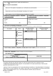 &quot;Domestic Limited Liability Company Certificate of Organization&quot; - Connecticut, Page 3