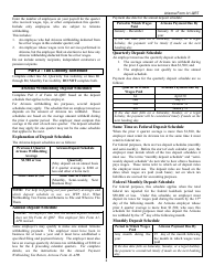 Arizona Form A1-QRT (ADOR10888) Arizona Quarterly Withholding Tax Return - Arizona, Page 5