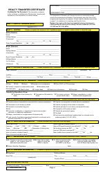 Form 488 Realty Transfer Certificate - Montana, Page 4