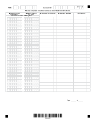Form MW-3 Montana Annual W-2 1099 Withholding Tax Reconciliation - Montana, Page 3