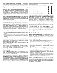 Form CR0100AP Colorado Sales Tax Withholding Account Application - Colorado, Page 5