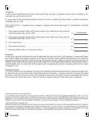 Form SC SCH.TC-11 Schedule TC 11 &quot;Capital Investment Credit&quot; - South Carolina, Page 3