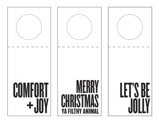 Document preview: Christmas Wine Bottle Gift Tag Templates