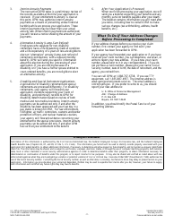 OPM Form SF-2801 Application for Immediate Retirement, Page 11