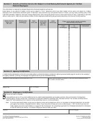 OPM Form SF-2801 Application for Immediate Retirement, Page 18