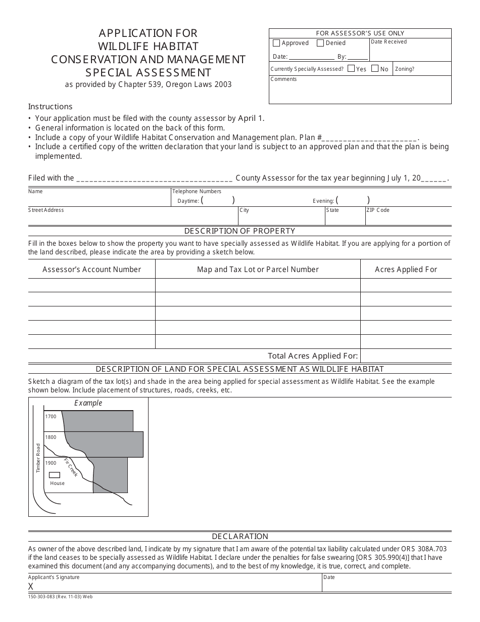 Form 150-303-083 - Fill Out, Sign Online and Download Printable PDF ...