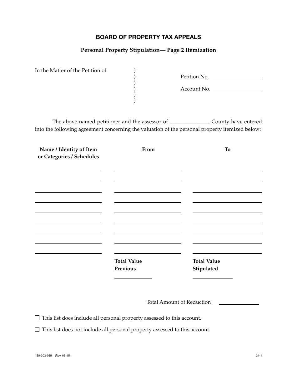 Form 150 303 055 Fill Out Sign Online And Download Fillable Pdf