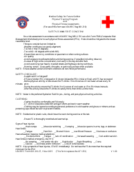 USAREC Form 601-210.27 Medical Safety for Future Soldier Physical Training Program and Physical Fitness Assessments