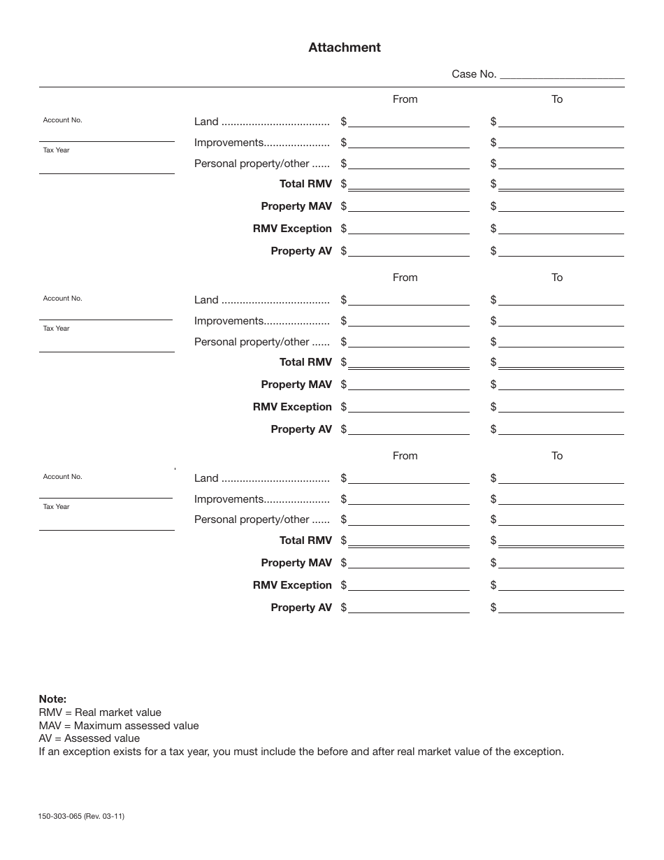 Form 150-303-065 County Assessor Stipulation - Oregon, Page 2