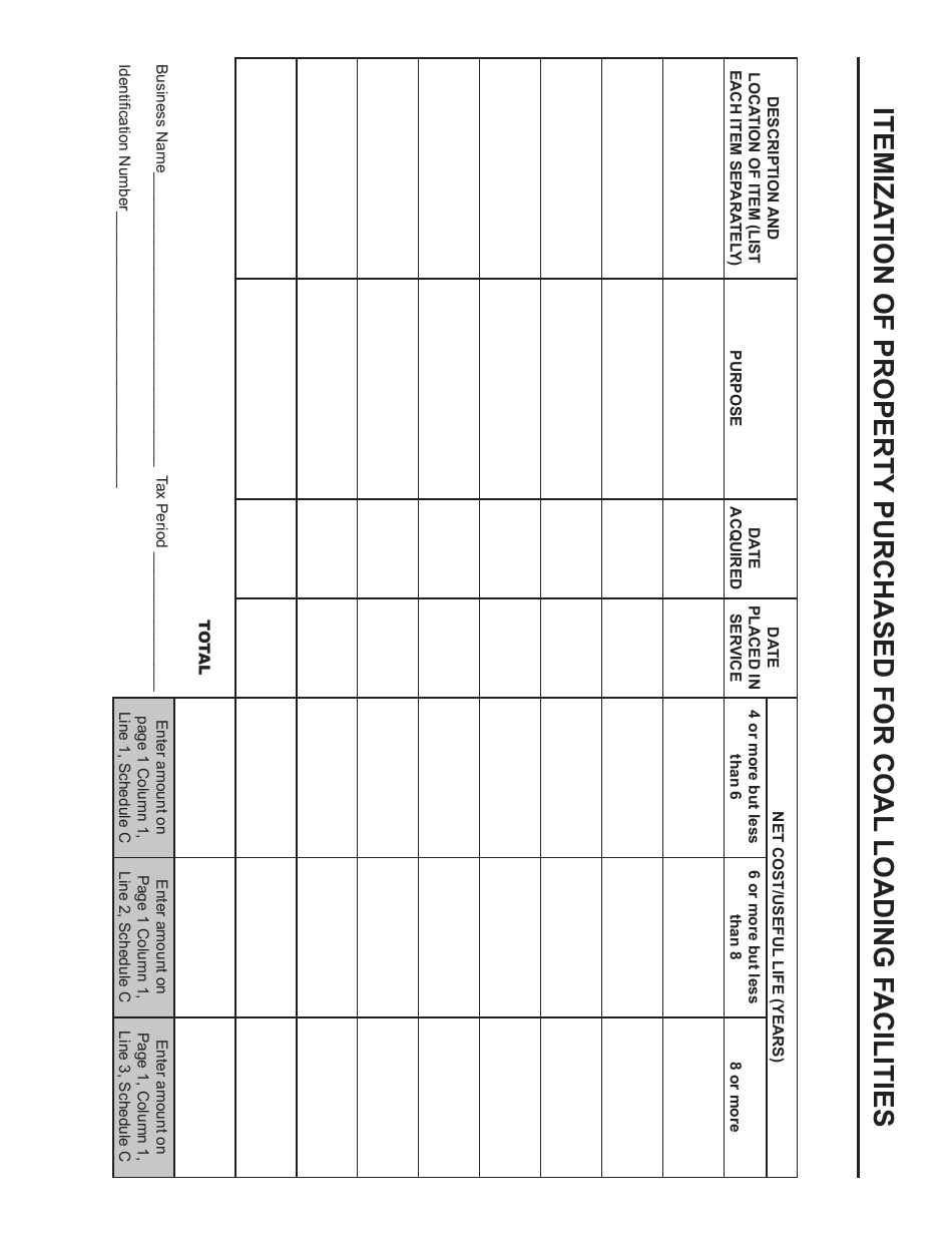 Schedule CL Credit for Coal Loading Facilities - West Virginia, Page 3