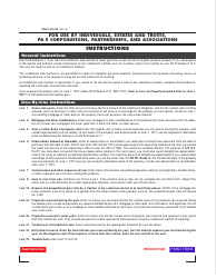 Form REV-1689 Schedule D-1 Calculation of Installment Sale Income - Pennsylvania, Page 2