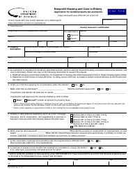 Form 150-310-091 Application for Funded Property Tax Exemption - Oregon