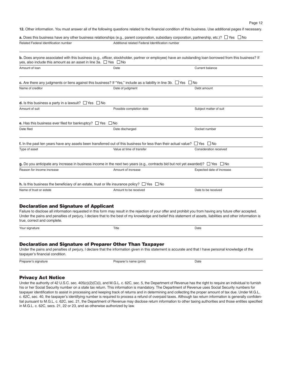 Form M-433-OIS - Fill Out, Sign Online and Download Printable PDF ...