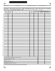 Form AB-1 Alcoholic Beverages Excise Return - Massachusetts, Page 5