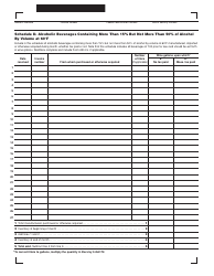 Form AB-1 Alcoholic Beverages Excise Return - Massachusetts, Page 6