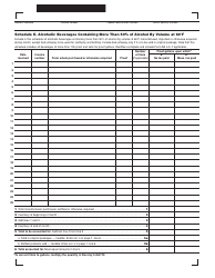 Form AB-1 Alcoholic Beverages Excise Return - Massachusetts, Page 7