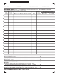 Form AB-1 Alcoholic Beverages Excise Return - Massachusetts, Page 9