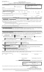 Form RTF-1 Affidavit of Consideration for Use by Seller - New Jersey