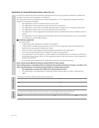 Form ST16 Application for Nonprofit Exempt Status - Sales Tax - Minnesota, Page 5
