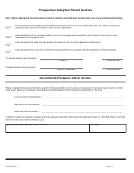 Form AD513 NMD Non-minor Dependent Adoption Mutual Disclosure Agreement - California, Page 2