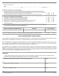 Form CF27 Non-assistance CalFresh (Nacf) Household Recertification Form - California, Page 5