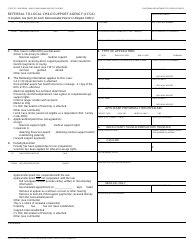 Document preview: Form CW371 Referral to Local Child Support Agency (Lcsa) - California
