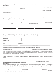 Form AD899 Statement of Understanding - Mother or a Presumed Father of the Indian Child Who Is Not Detained, a Juvenile Court Dependent in out-Of-Home Care, or a Ward of a Legal Guardian - Agency Adoptions Program - California, Page 6