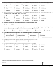 Form AD918 Family Assessment Questionnaire Ii - California, Page 4