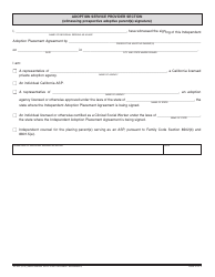 Form AD924 Independent Adoption Placement Agreement - California, Page 4