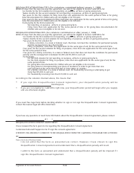 Form ABCD478A Disqualification Consent Agreement - California Work Opportunity and Responsibility to Kids (Calworks) Program - California, Page 2