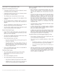 Form CW2.1 Notice and Agreement for Child, Spousal and Medical Support - California, Page 2