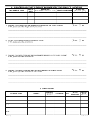 Form AD9 Independent Adoption Questionnaire - California, Page 5
