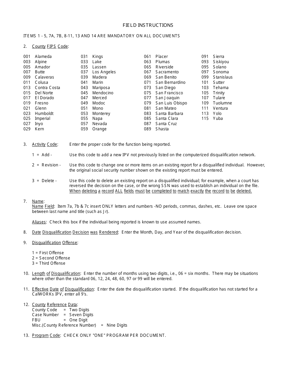 Form DPS524 Disqualified Recipient Report - California, Page 2