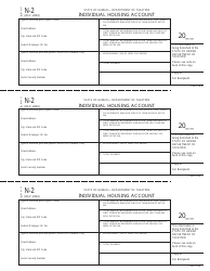 Form N-2 Individual Housing Account - Hawaii, Page 3