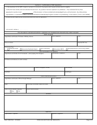NGB Form 594-1 Army National Guard Simultaneous Membership Program Agreement, Page 2