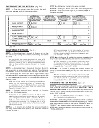 Instructions for Form RV-3 Annual Rental Motor Vehicle and Tour Vehicle Surcharge Tax Return - Hawaii, Page 2