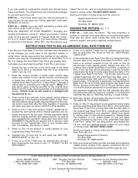 Instructions for Form RV-3 Annual Rental Motor Vehicle and Tour Vehicle Surcharge Tax Return - Hawaii, Page 4