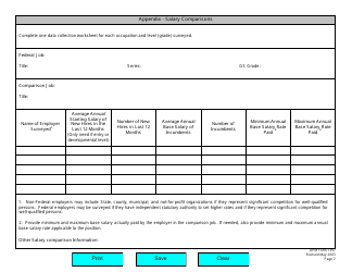 OPM Form 1397 Special Salary Rate Request Form, Page 10