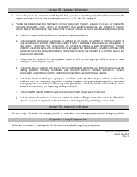OPM Form 1397 Special Salary Rate Request Form, Page 3