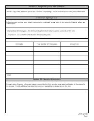 OPM Form 1397 Special Salary Rate Request Form, Page 8