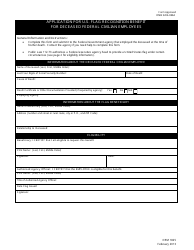 Document preview: OPM Form 1825 Application for U.S. Flag Recognition Benefit for Deceased Federal Civilian Employess