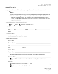 OPM Form 1840 Multi-State Plan Program External Review Intake Form, Page 4