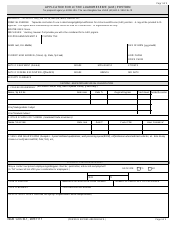 Document preview: NGB Form 34-1 Application for Active Guard/Reserve (Agr) Position