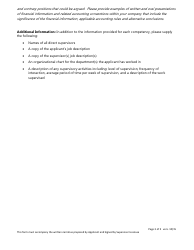 Industry Experience Worksheet - Oregon, Page 3