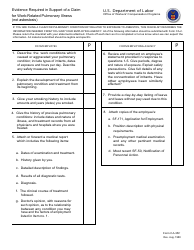 Form CA-35A Evidence Required in Support of a Claim for Occupational Disease, Page 12